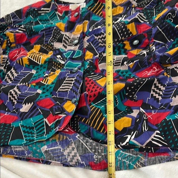 Vintage Karl Lagerfeld Hotel Cropper Button Down Sz 42/XL - Picture 7 of 8